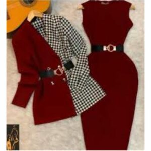 Classy Ladies Gown And Jacket