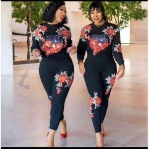 Turkey Women’s Black Long-Sleeve Tracksuit