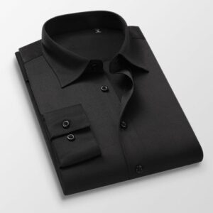 Corporate Black Long Sleeve Shirt